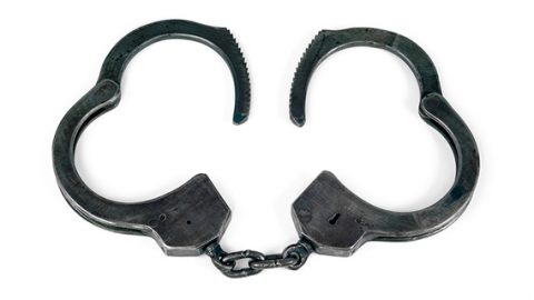 Handcuffs that are open
