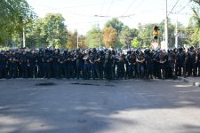 Police officers on the street