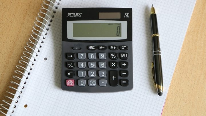 Calculator and notepad