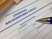 Criminal background check