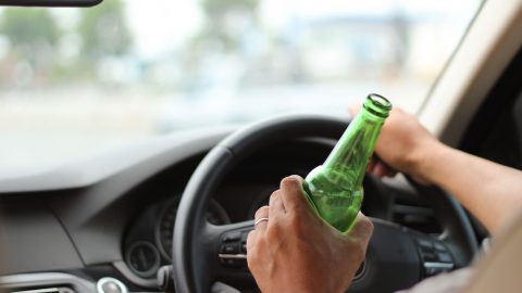 Drinking while driving