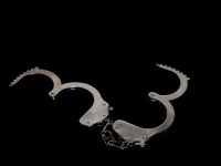 Unlocked handcuffs
