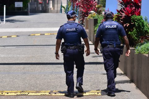 Police officers in Queensland