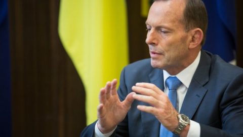 Tony Abbott from Australia