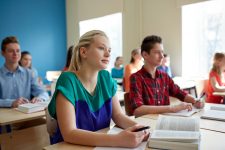 Classroom students