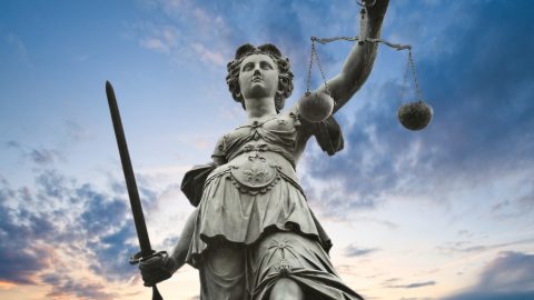 Lady statue of justice