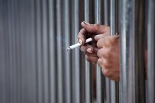 Prisoner smoking