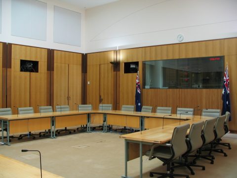 High court of Australia room