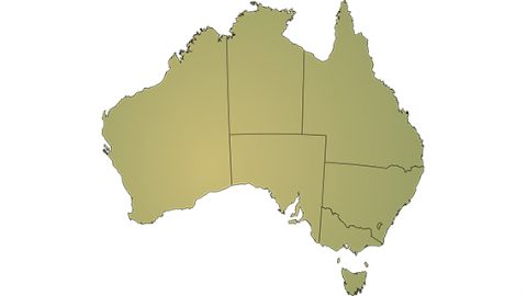 Australia map