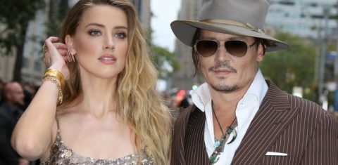 Johnny Depp ad Amber Heard