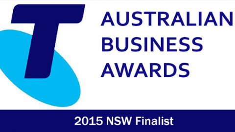 Telstra business awards finalist in 2015