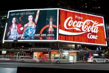 Kings Cross Coca Cola billboard