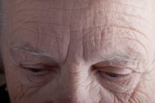 Elderly face