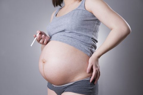 Pregnant and smoking
