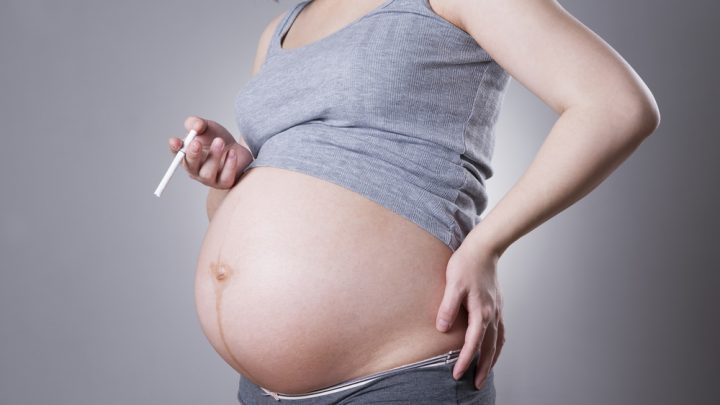 Pregnant and smoking