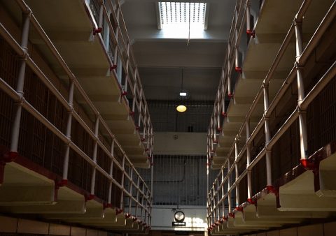 Prison cells indoors