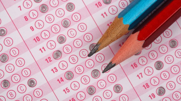 Multiple choice test