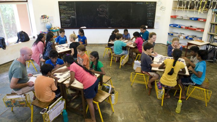 Indian classroom