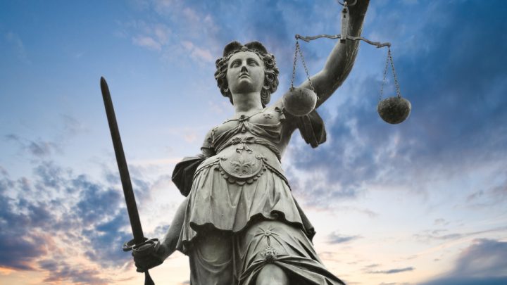 Lady statue of justice