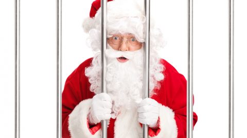 Santa in prison