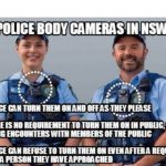 Police Body Cameras in NSW: What Does the Law Say?