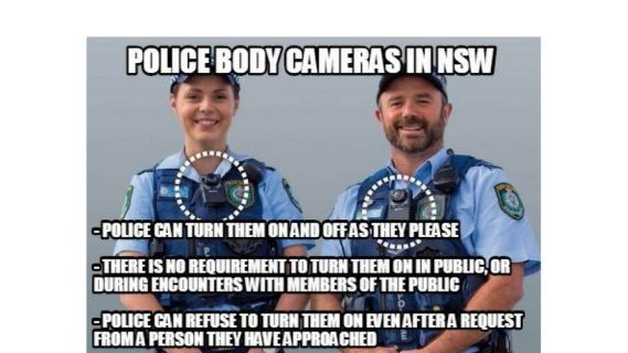 Police body camera meme