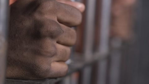 Black male in custody