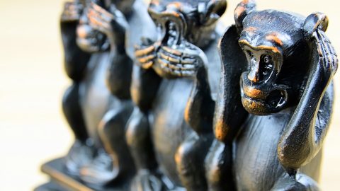 The three monkeys