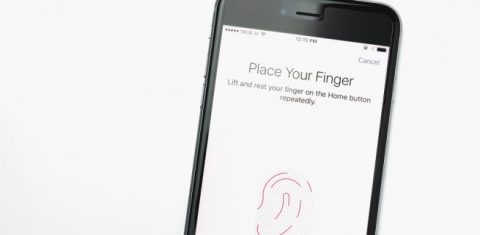 Iphone fingerprint scan