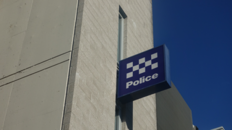 NSW police sign