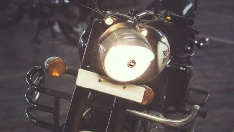 Light from a bike