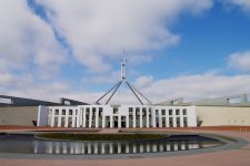 Parliament House in Canberra