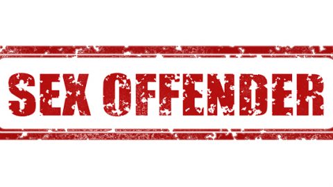 Sex offender banner