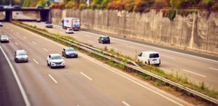 Cars on the highway