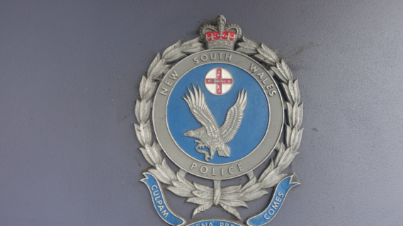 NSW Police stone