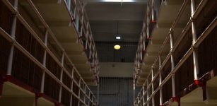 Prison hall of cells