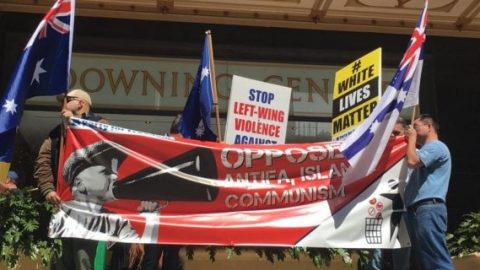 Right wing extremists at the Downing Centre