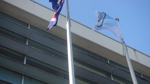 Australian flags
