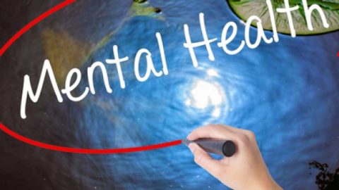 Mental health label on Earth