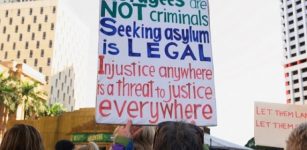 Refugees protest on seeking asylum is legal