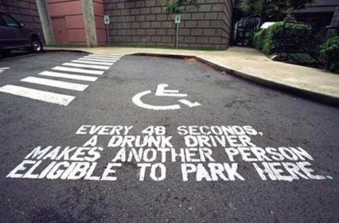 Disabled parking spot quote
