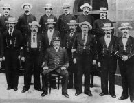 Police officers group photograph