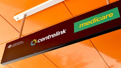 Centrelink Medicare sign