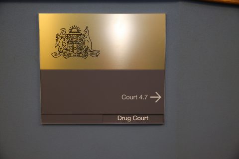 Drug Court sign