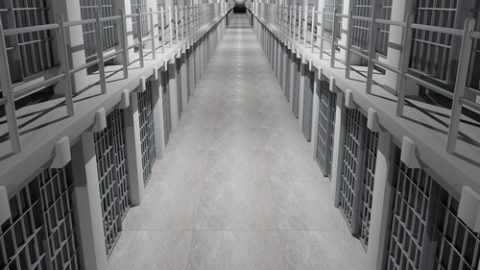 Prison interior