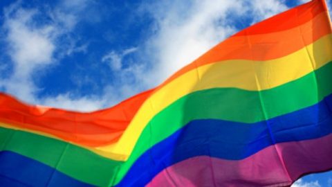 Rainbow flag to signify homosexuality