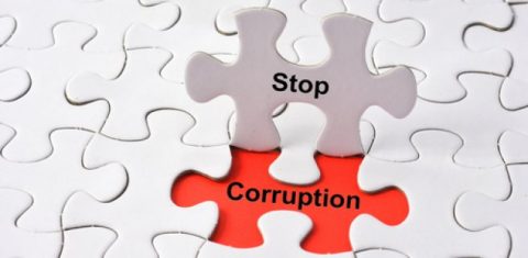 Stop corruption puzzle