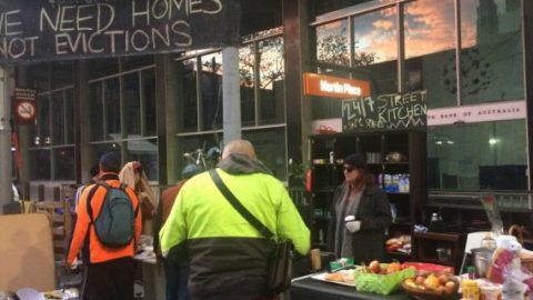 Homeless shelter kitchen