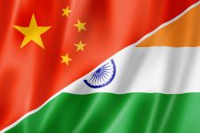 China India flag