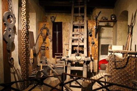 Torture chamber in Prague Castle